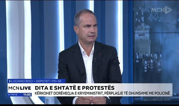 Protesta, Boçi: Studentët braktisën auditorët, zgjidhja e vetme është dorëheqja e Ramës