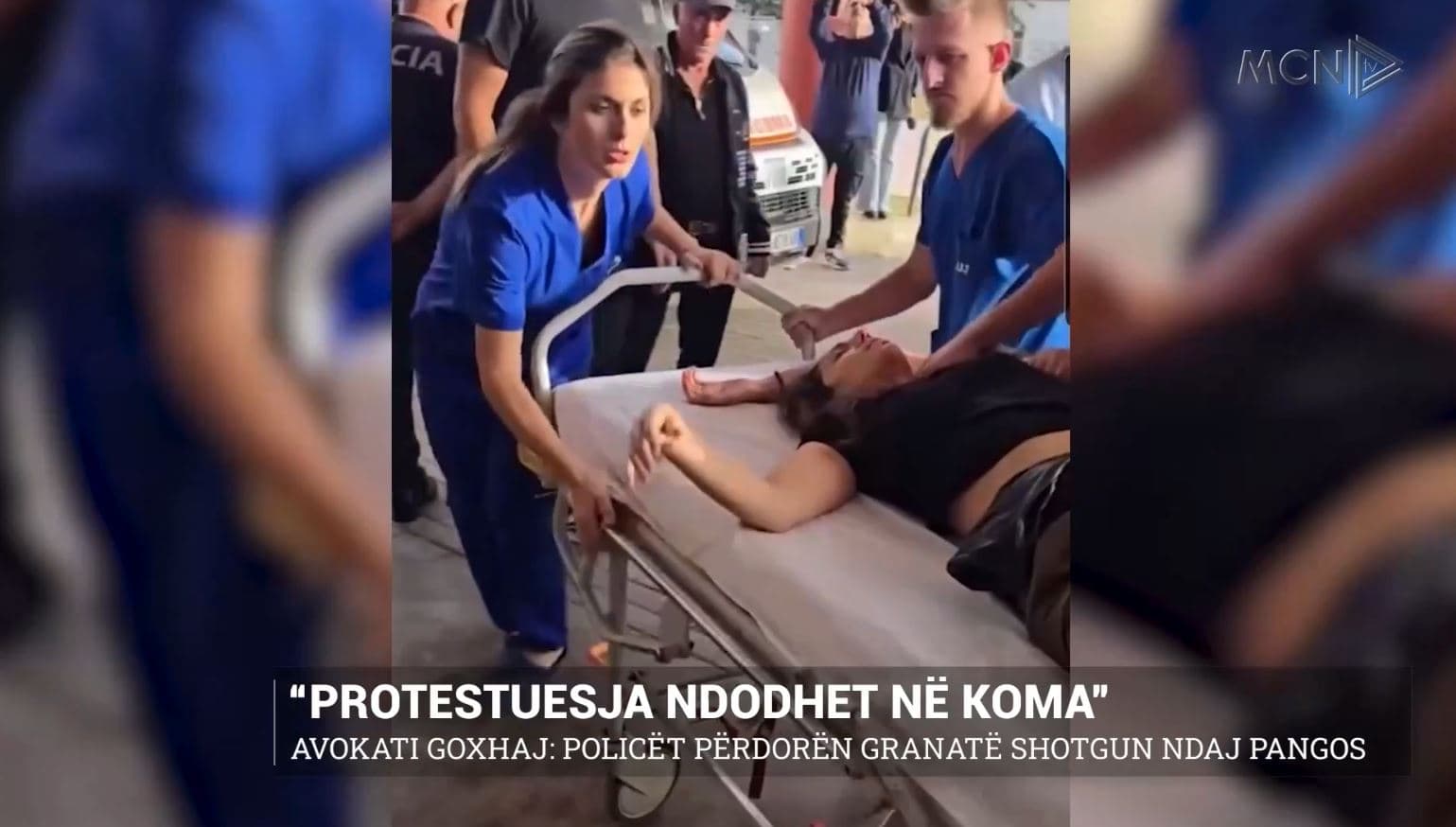 “Protestuesja ndodhet në koma”/ Avokati Goxhaj: Policët përdorën granatë shotgun ndaj Pangos (VIDEO)
