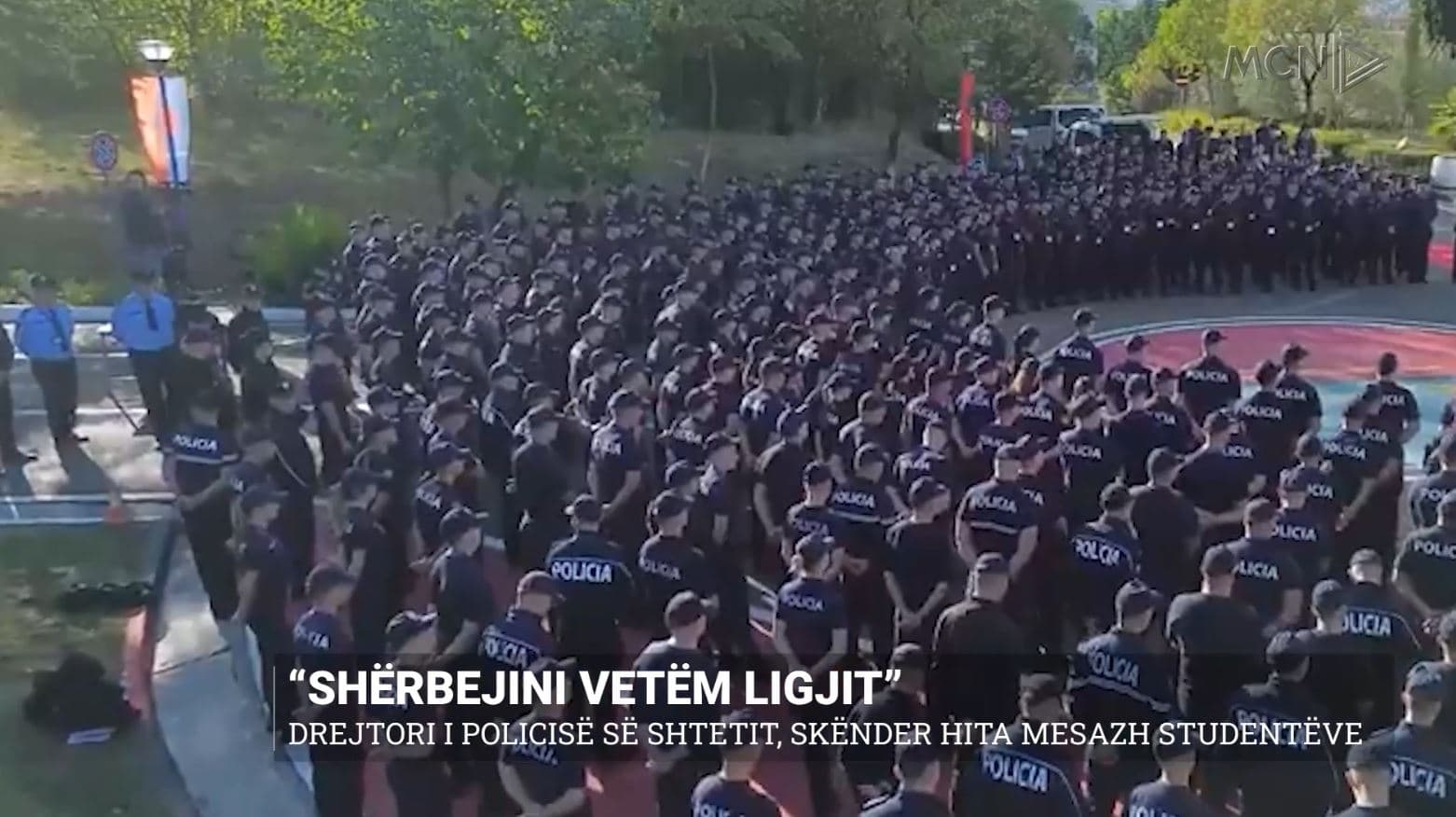 “Shërbejini vetëm ligjit”/ Drejtori i Policisë së Shtetit, Skënder Hita mesazh studentëve (VIDEO)