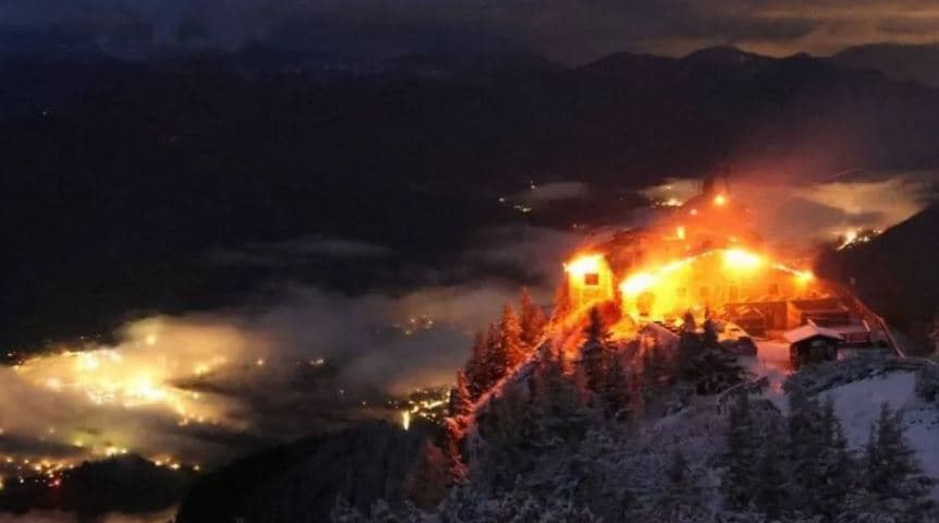 Përfshihet nga flakët ish-rezidenca alpine e Hitlerit, arrestohet një i dyshuar