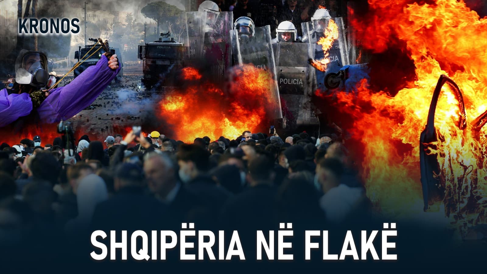 Shqipëria në protestë, studentët kërkojnë zgjidhje politike (VIDEO)