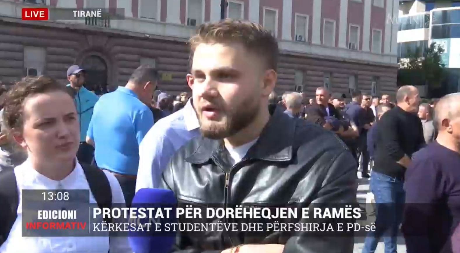 Të rinjtë protestues: Dorëheqje pa kushte e Edi Ramës dhe qeveri teknike! Kemi 14 vjet nën dhunë