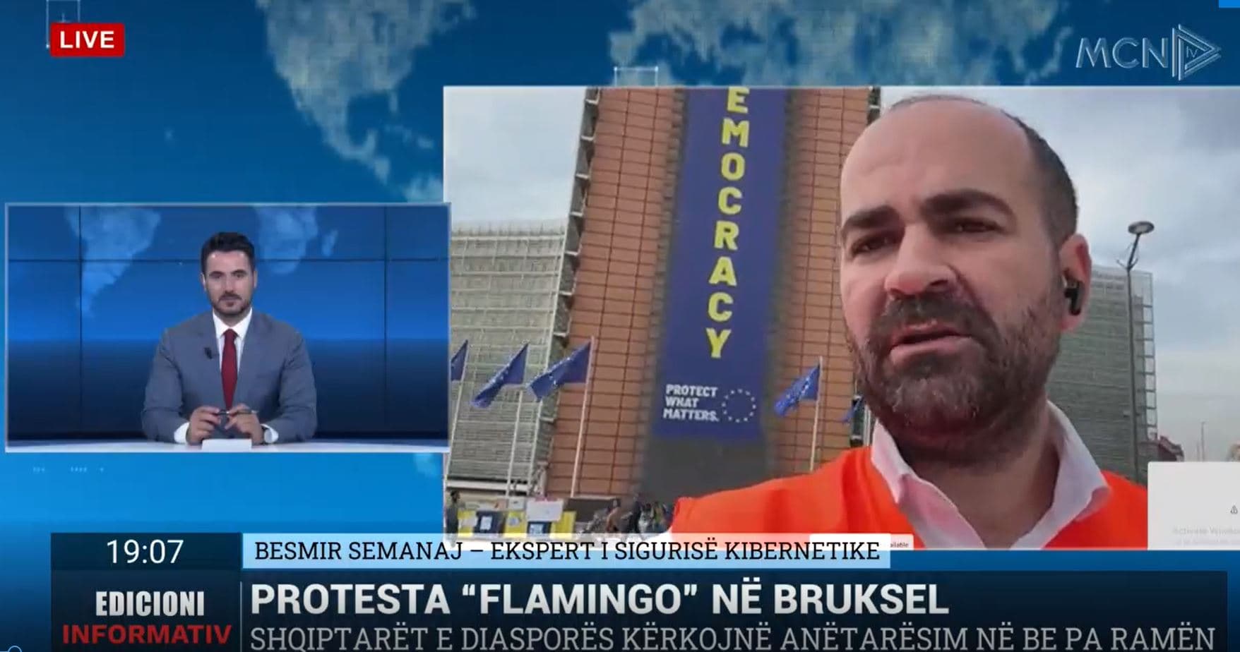 Protesta “Flamingo” në Bruksel/ Semanaj: Shqiptarët nuk janë vetëm, do të takojmë eurodeputetët