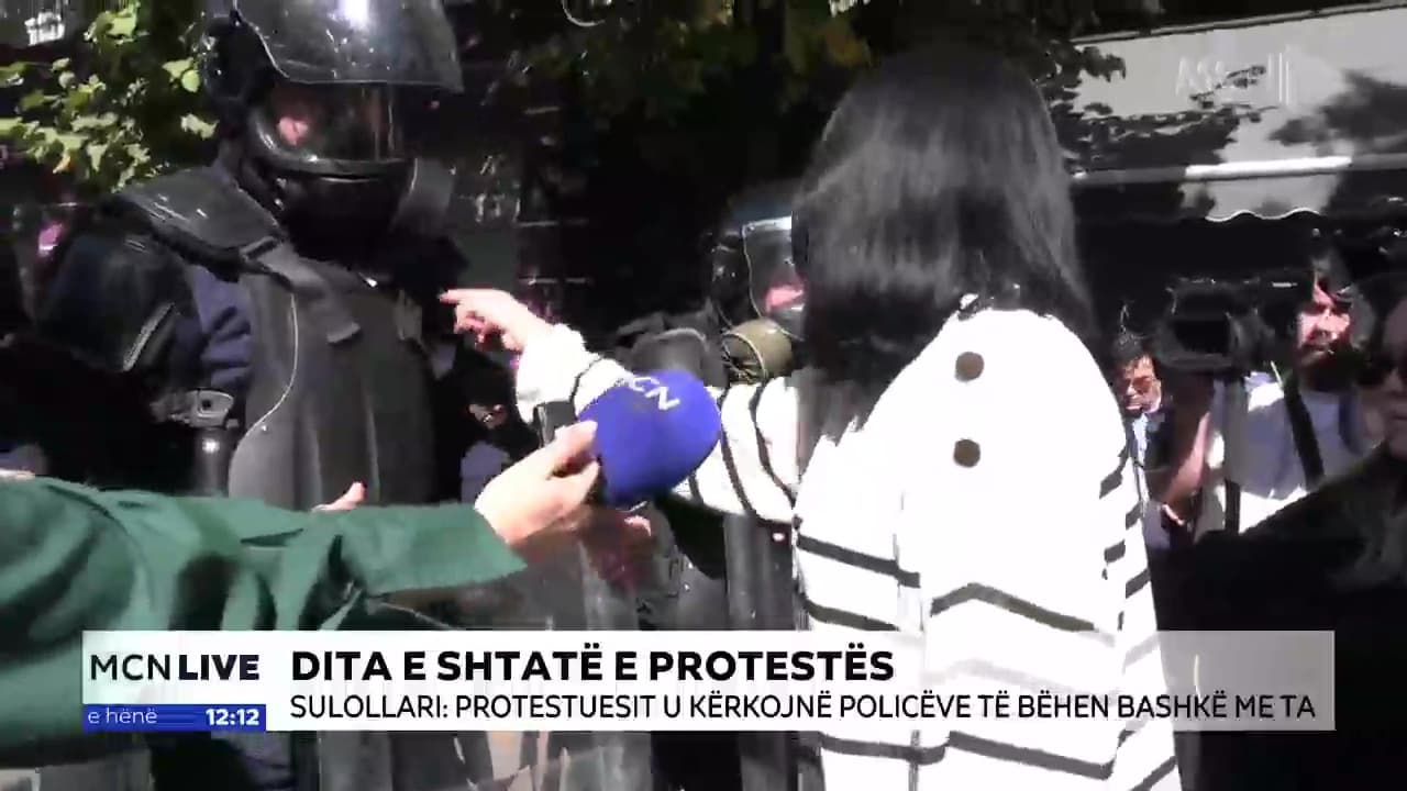     Gjimnazistja shpërthen ndaj forcave të rendit: Mallkuar dita që veshët atë uniformë, asgjë nuk na ndal 