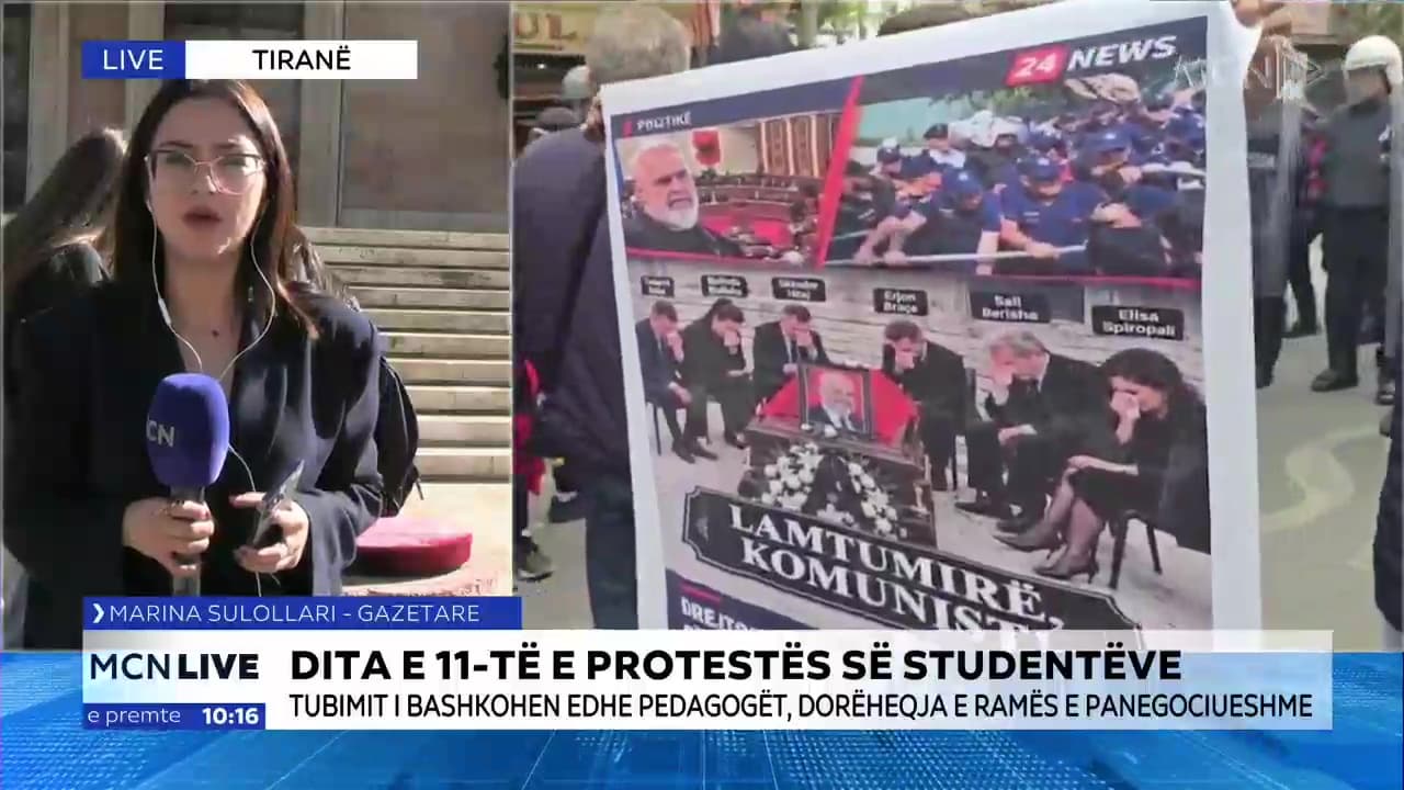   Sulollari: Mjekët specializantë, infermierët dhe farmacistët i bashkohen sot protestës drejt Kryeministrisë