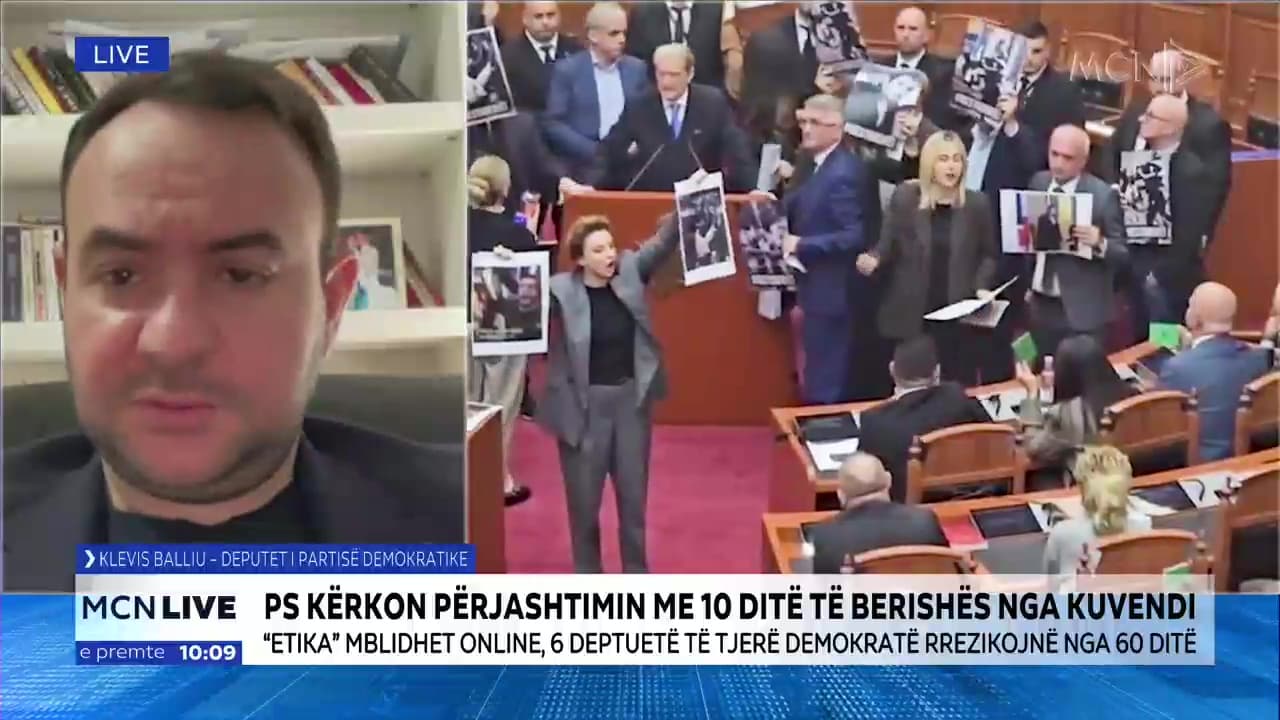               Përjashtimet në Kuvend/ Balliu: Parlament monist ku vendos vetëm një njeri, duan të fshijnë opozitën