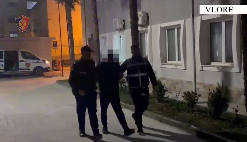 Arrestohet në Vlorë 38-vjeçari në kërkim ndërkombëtar, ishte dënuar për drogë e sulme me molotov në Itali