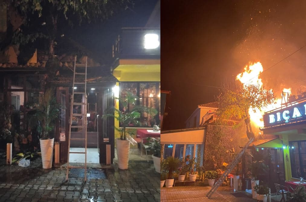 Zjarr në dy restorante në Librazhd, digjet plotësisht njëri prej tyre