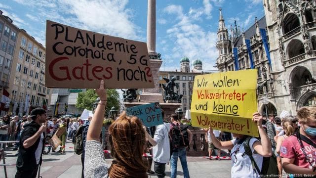 Mijëra gjermanë protestojnë kundër masave për kufizimin e jetës publike