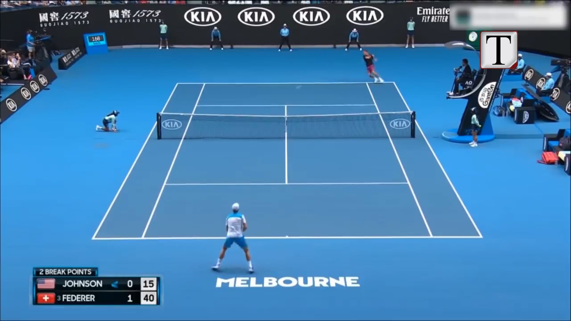 Federer kalon pa probleme në turin e dytë (VIDEO)