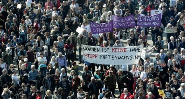 Gjermanët protestojnë kundër rritjes së qirave