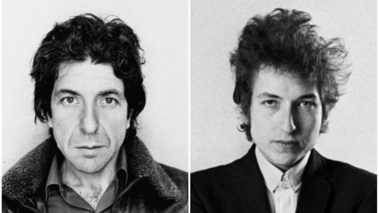 Leonard Cohen e Bob Dylan/ Miqësia e dy artistëve të mëdhenj përmes “Hallelujah” (FOTO)