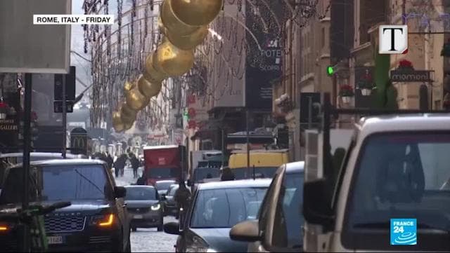 Covid 'mbyll' Italinë për festa (VIDEO)