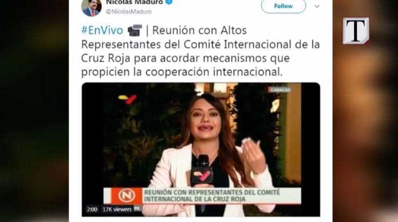 “Dorëzohet” Maduro, pranon ndihmat humanitare (VIDEO)