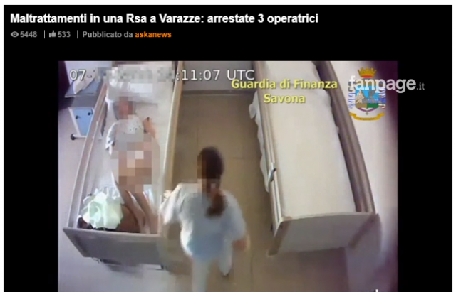 I dhunonin dhe nuk i jepnin ushqim, arrestohen tre infermieret në Itali (VIDEO)