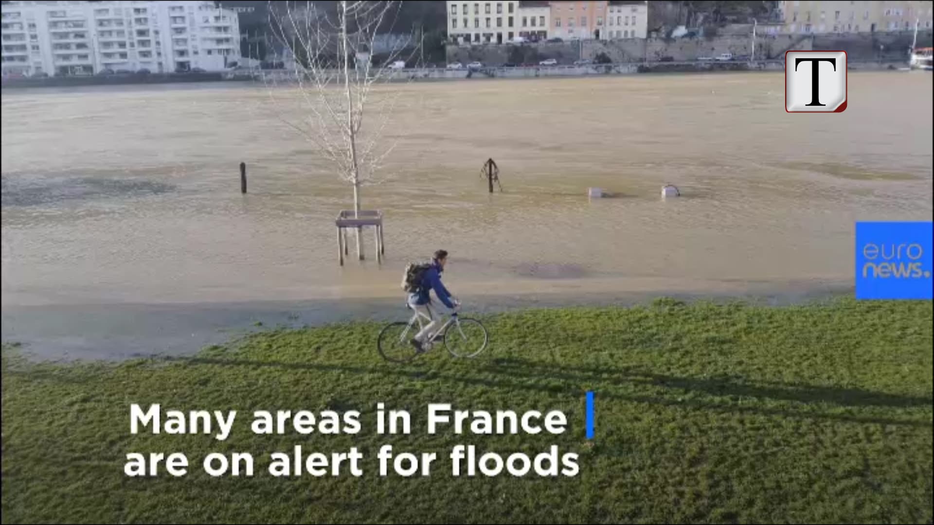 Franca alarmohet nga përmbytjet (VIDEO)