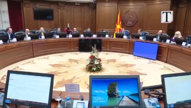 Formohet kabineti qeveritar në Maqedoni (VIDEO)