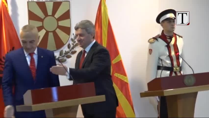 Meta në Maqedoni,takon homologun Ivanov (VIDEO)