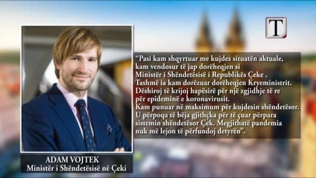 Çeki, ministri i shëndetësisë jep dorëheqjen (VIDEO)