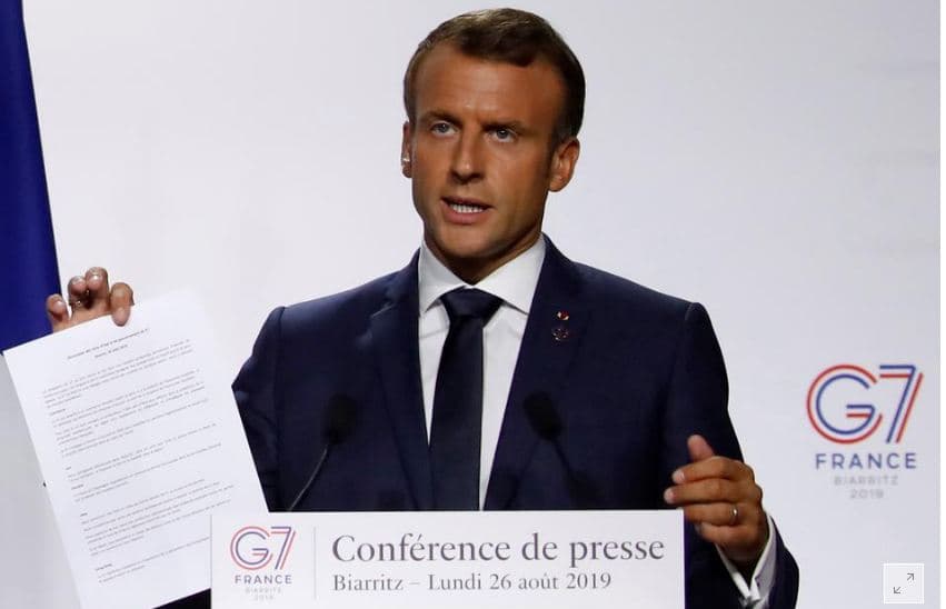 Macron: Franca dhe SHBA-ja arritën marrëveshje mbi taksat digjitale