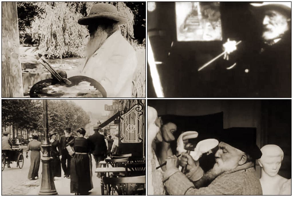 Filmi i rrallë i Monet, Renoir, Rodin dhe Degas (VIDEO)