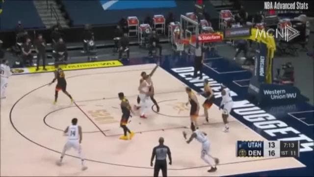 NBA, Jokiç ndal Jutah Xhaz (VIDEO)