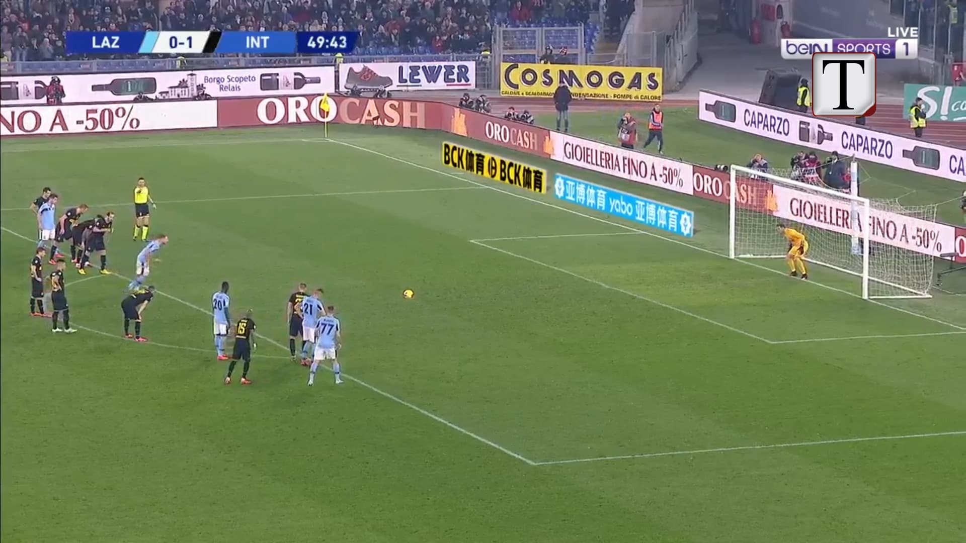 Lazio përmbys Interin (VIDEO)