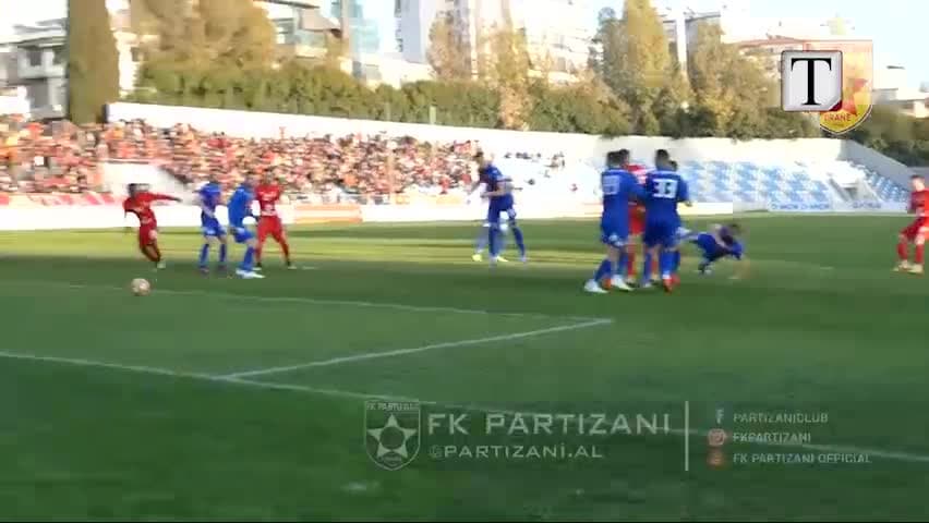 Superliga/ Partizani fiton 3-0 me Teutën (VIDEO)