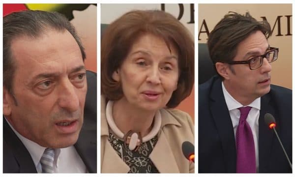 Kandidatët për president të Maqedonisë nënshkruajnë kodin për zgjedhje demokratike