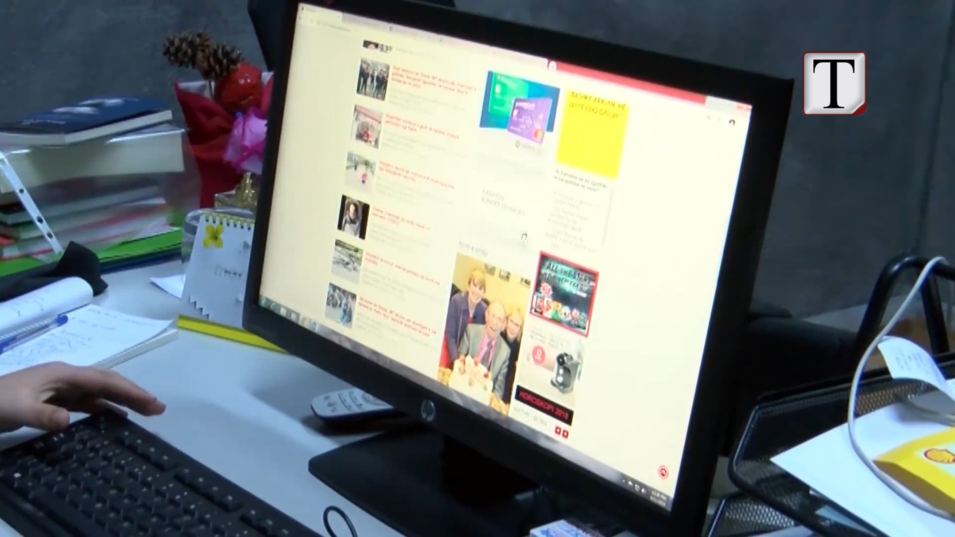 Gara për klikime e portaleve (VIDEO)