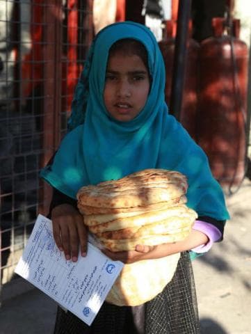 Afganistan, bukë falas për popullatën