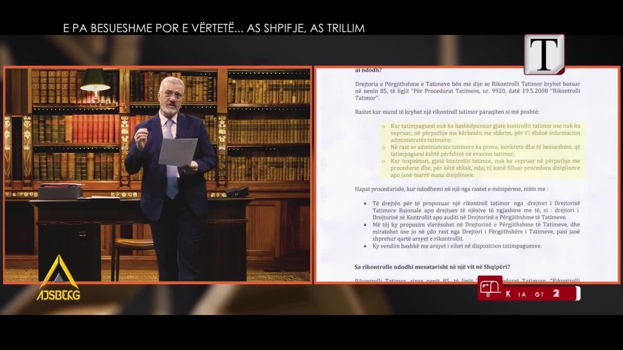 Ajsberg /E pa besueshme por e vërtetë...as shpifje as trillim (VIDEO)
