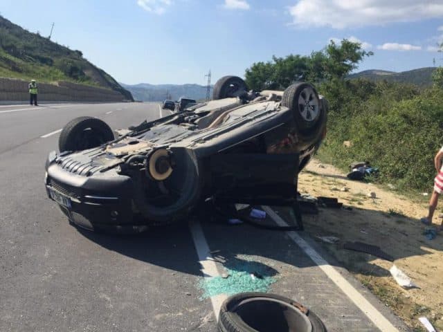 Aksident me vdekje në dalje të tunelit Elbasan-Tiranë