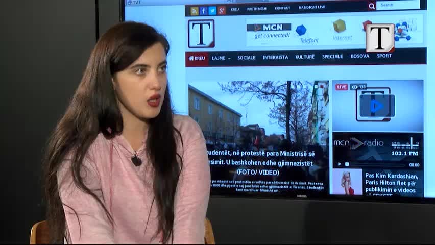 Aktivistja e Lëvizjes për Universitetin, Gresa Hasa: Do të paralizojmë mësimin në vend (VIDEO)