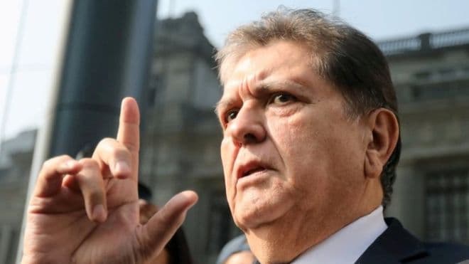 Vdes ish-presidenti i Perusë Alan Garcia