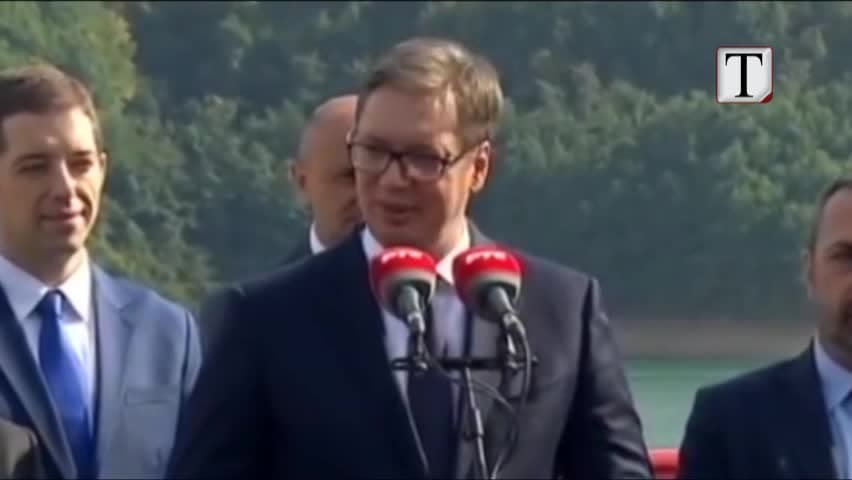 Vuçiç në Kosovë: Jam i lumtur që jam këtu, por do flas nesër (VIDEO)
