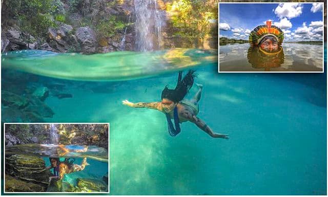 Jeta e disa tribuve mes ujëvarave në Amazonën e pazbuluar (FOTO)