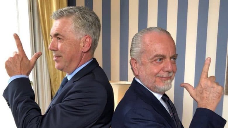 De Laurentiis i bën të gjitha brenda ditës, shkarkon Sarrin dhe vendos Carlo Ancelottin, nisin blerjet e para
