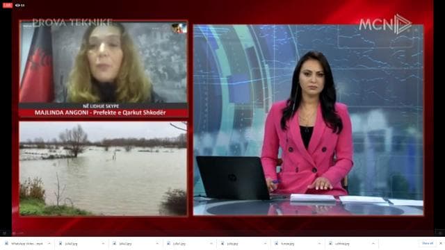 Përmbytjet në Shkodër, Angoni: Nën ujë janë 3 mijë hektarë (VIDEO)