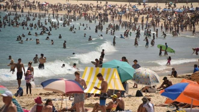 Australia digjet nga temperaturat e larta, vala ekstreme e të nxehtit arrin një rekord të ri në 5 ditët e fundit