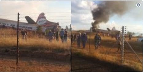 Dhjetëra të plagosur nga rrëzimi i aeroplanit në Afrikën e Jugut