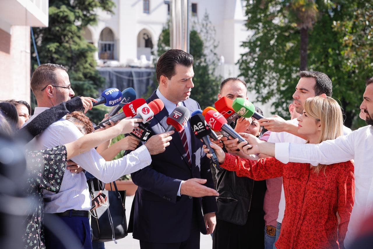 Takimi me aleatët/ Basha: I kemi dorëzuar Ramës një plan me pesë pika për zgjidhjen e krizës