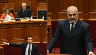 Rama sfidon Bashën me dorëheqje për 400 milionë eurot, kreu i PD i bën llogaritë nga foltorja: Qenkan 350 mln, ndjesë