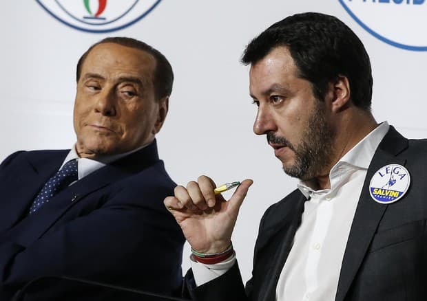 “Ftohet” Berluskoni, Salvini drejt marrëveshjes me Lëvizjen 5 Yjet