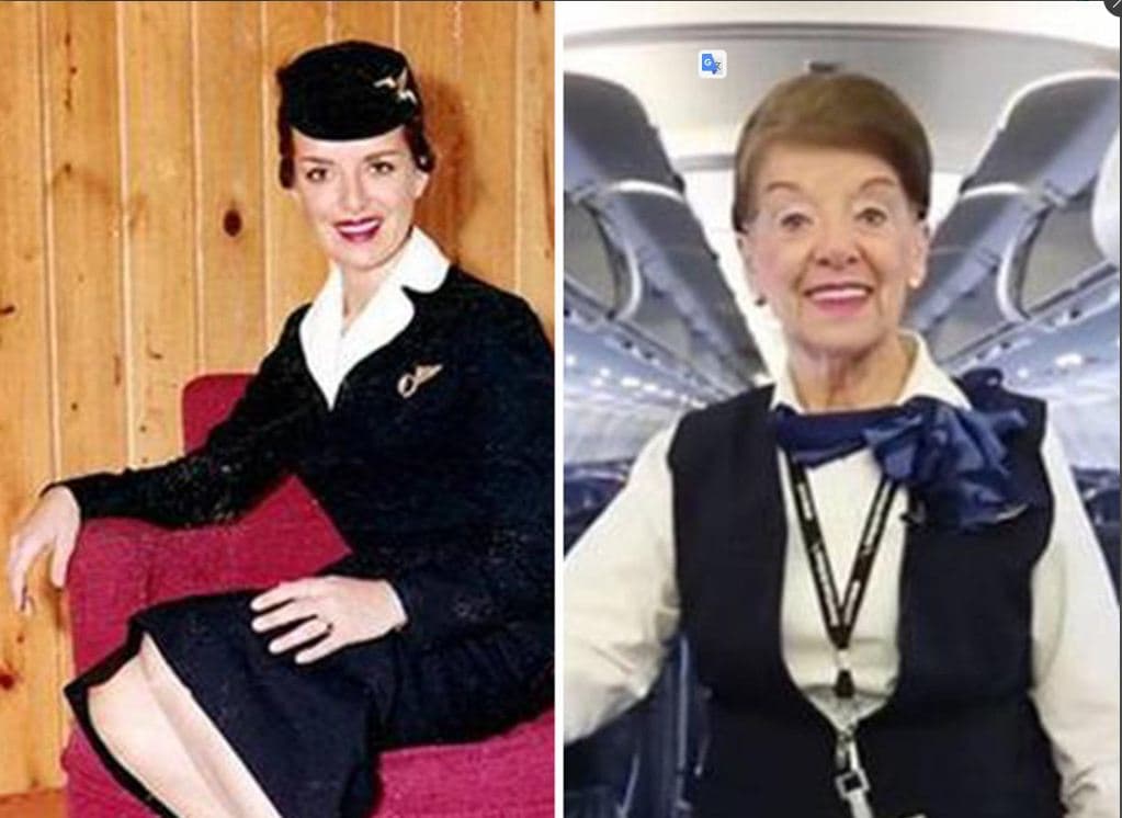 Stjuardesa më jetëgjatë në historinë e aviacionit: Jam 81 vjeçe dhe nuk kam ndërmend të tërhiqem