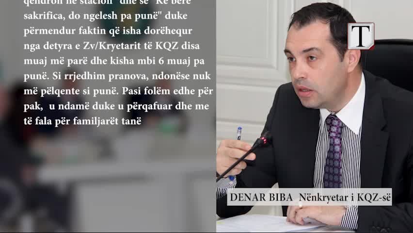 Pushohen dy çështje penale për Denar Bibën, zbulohet dëshmia e ish-kreut të KQZ në prokurori (VIDEO)