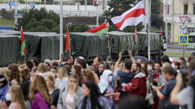 Bjellorusi, dhjetëra të arrestuar në protesta