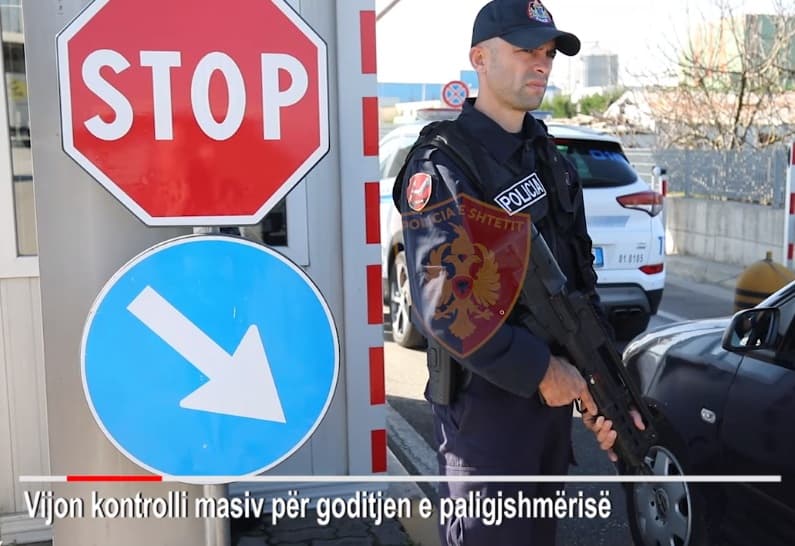 Kontroll ‘Blic’ në Doganën e Tiranës/ Shoqërohen 7 persona