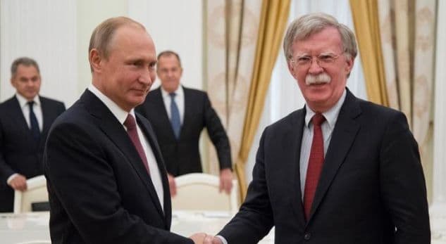 Javën e ardhshme pritet një tjetër takim mes Putin dhe Bolton