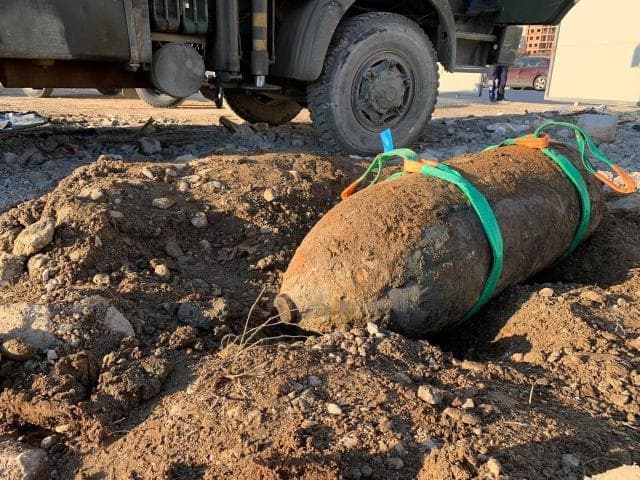 I përkiste Luftës së II Botërore, gjendet në Tiranë bomba rreth 500 kg